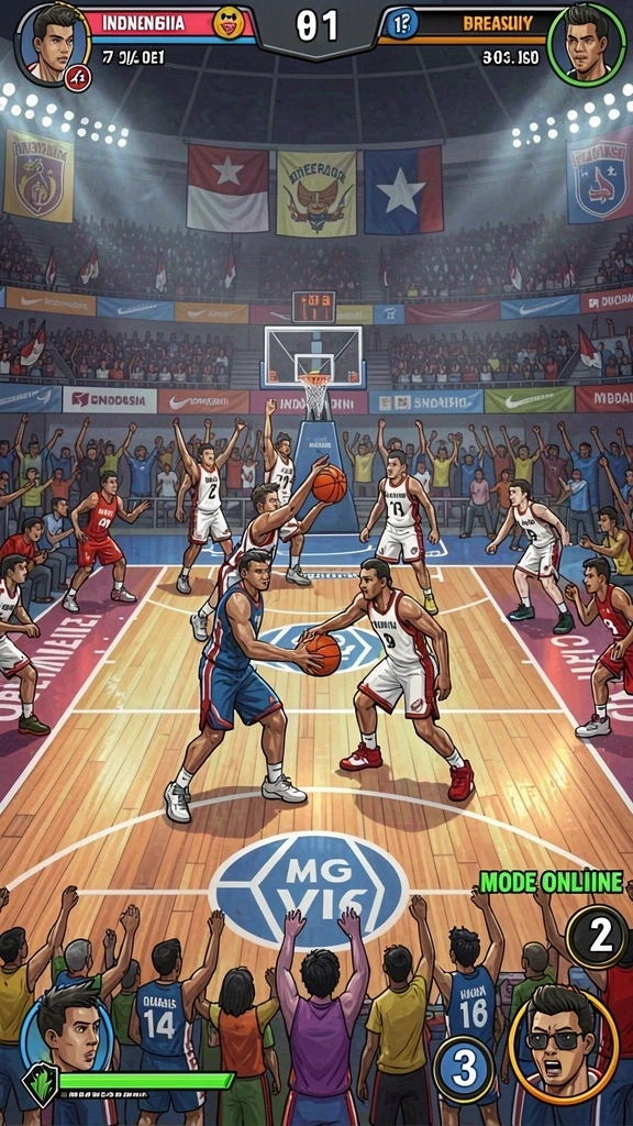 Ilustrasi dunia kaya warna dalam 6CF.