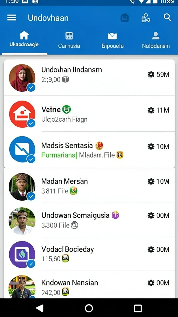 Contoh pertempuran epik di dalam game.
