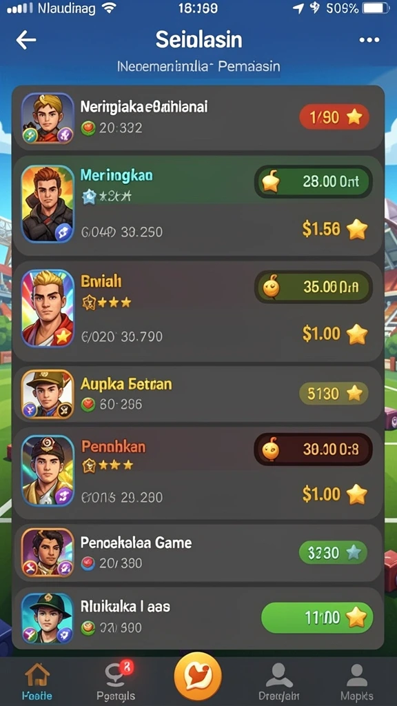 Salah satu level dengan tantangan menarik.