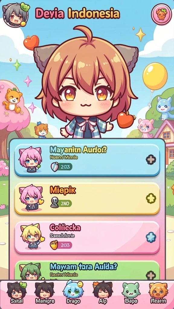 Gameplay seru dengan berbagai tantangan menarik.