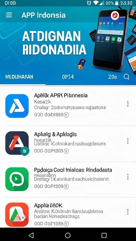Penggunaan grafis berwarna cerah yang memikat perhatian.