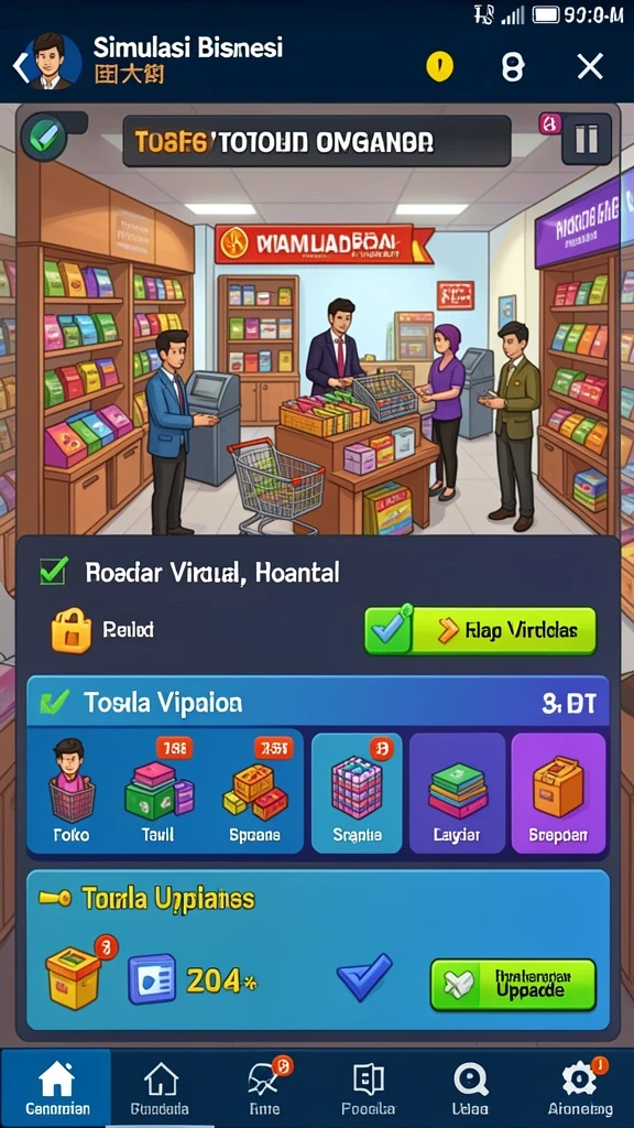 Lihat karakter unik yang bisa Anda pilih.