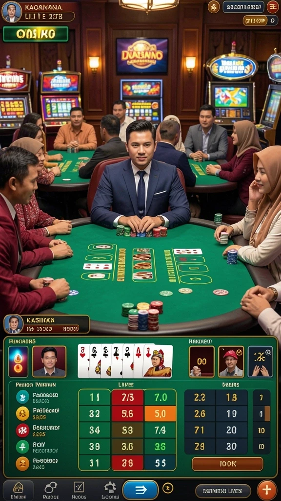 Pengalaman bermain yang seru dengan banyak hadiah.