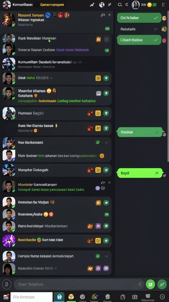Interaksi multiplayer yang menyenangkan bersama teman-teman.