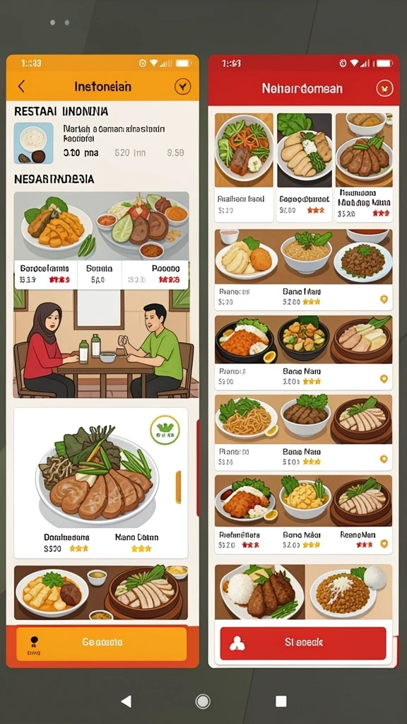 Tampilan antarmuka yang user-friendly.
