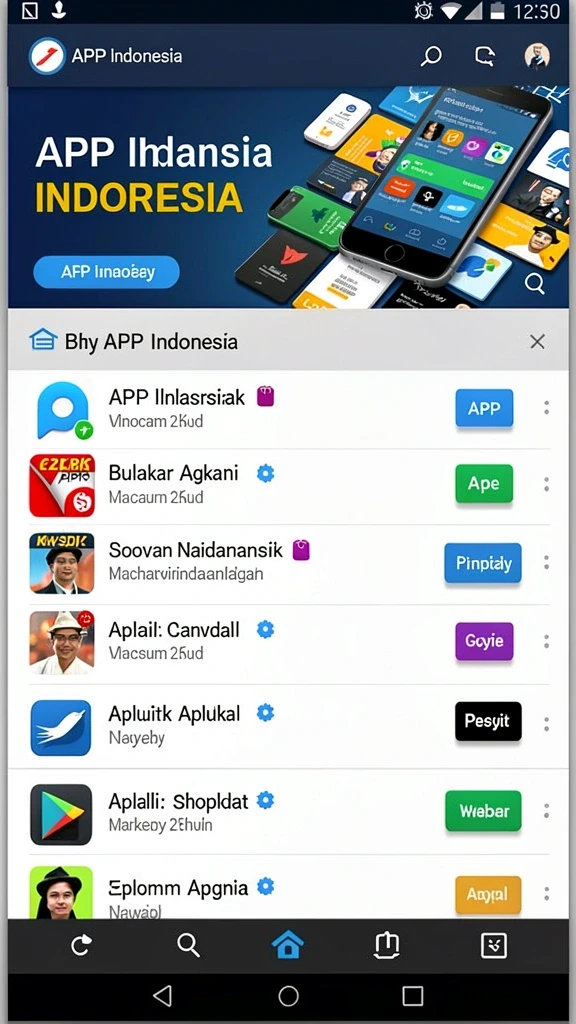 Menampilkan menu pengaturan yang mudah diakses.
