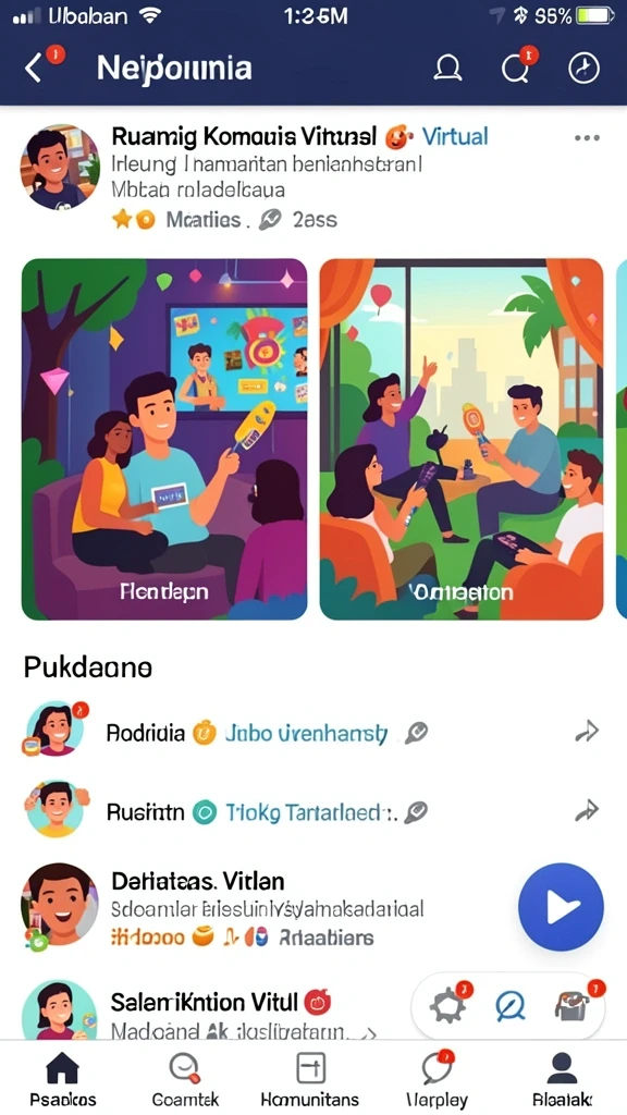 Tampilan antarmuka yang menarik dan mudah dinavigasi.