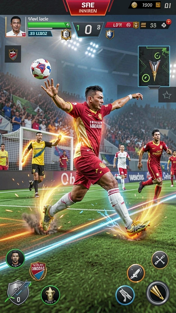Level yang menantang dan penuh dengan rintangan.