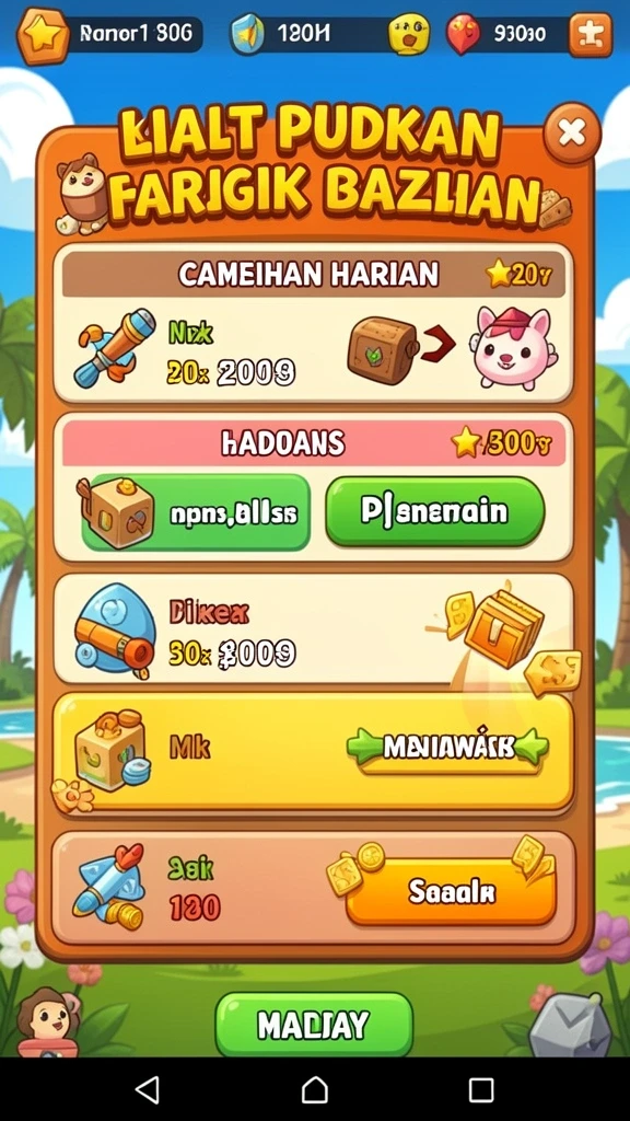 Karakter dengan kemampuan unik dan menarik.