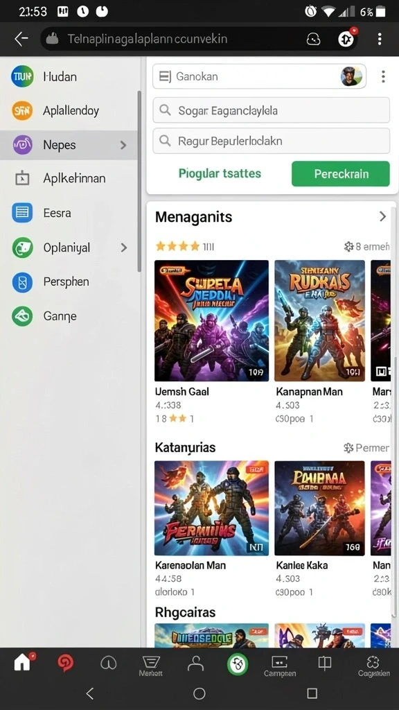 Sistem misi yang menantang dan mendebarkan.
