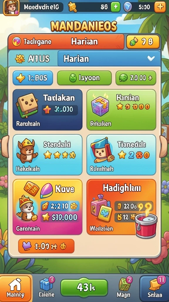 Beragam tantangan menanti di setiap level permainan.