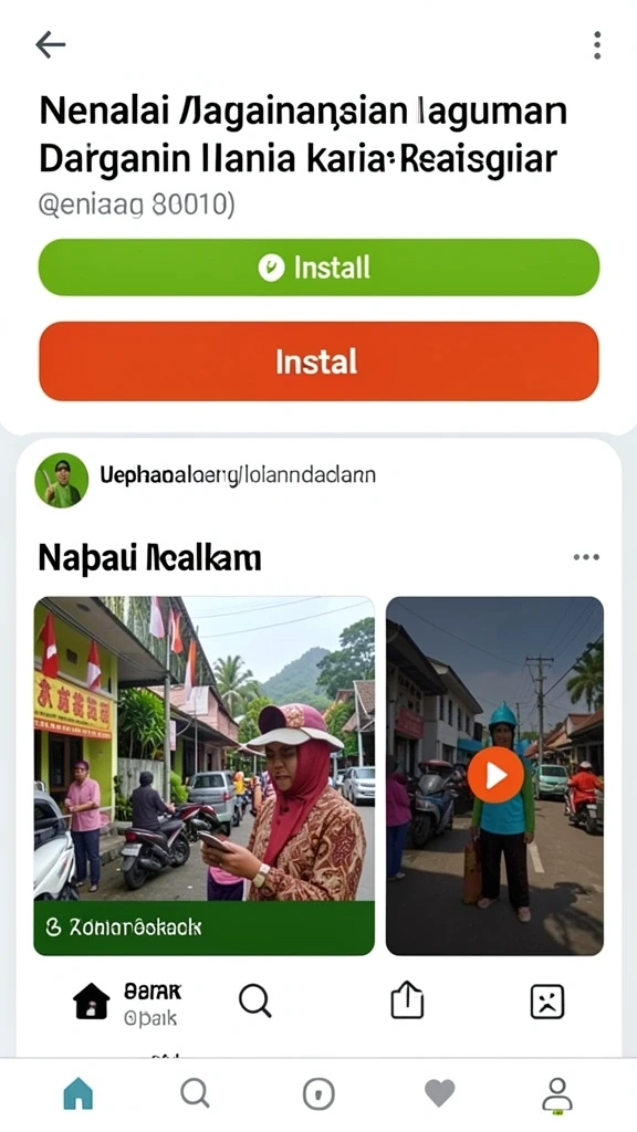 Tampilan antarmuka yang ramah pengguna.