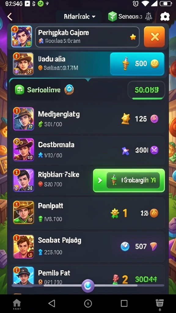 Tantangan seru yang akan menguji keterampilan.
