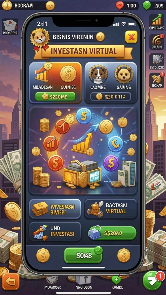 Sistem reward yang membuat permainan semakin seru.