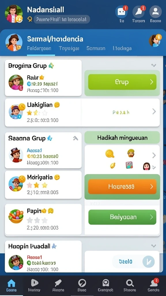 Mode multiplayer yang seru untuk berkompetisi.