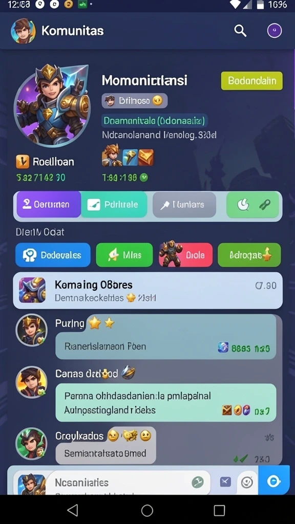 Mode multiplayer yang seru dan interaktif.