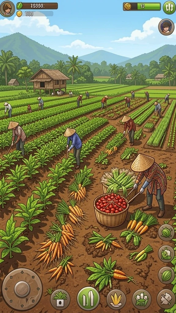 Grafik menawan yang memanjakan mata.