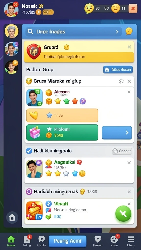 Tampilan antarmuka yang intuitif dan mudah dinavigasi.