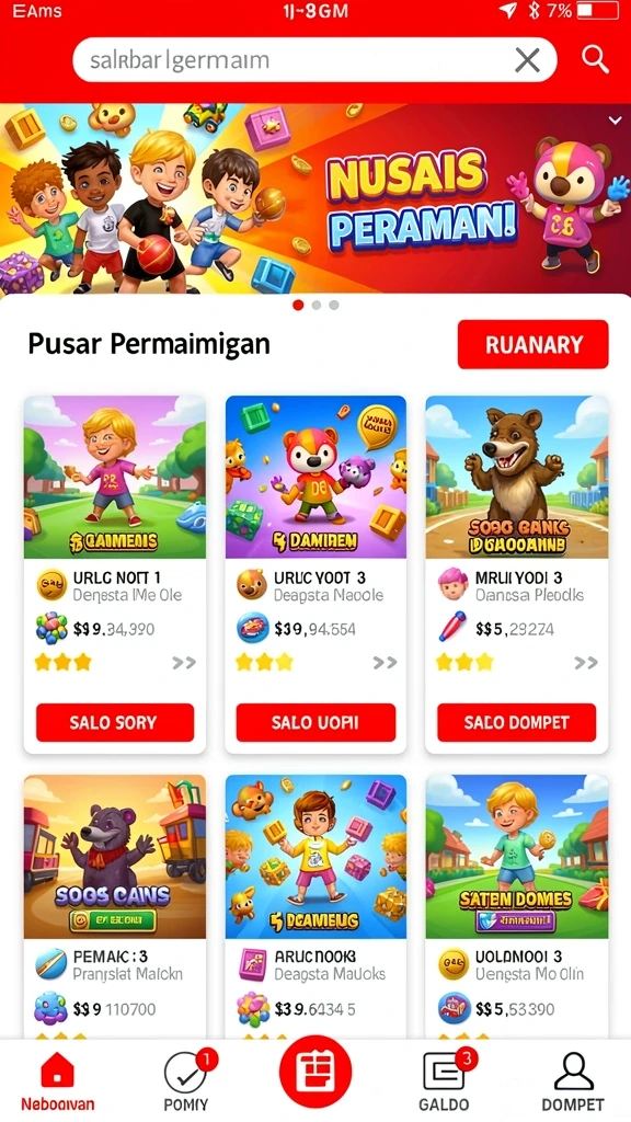 Momen aksi mendebarkan saat pemain bertarung dalam level sulit.