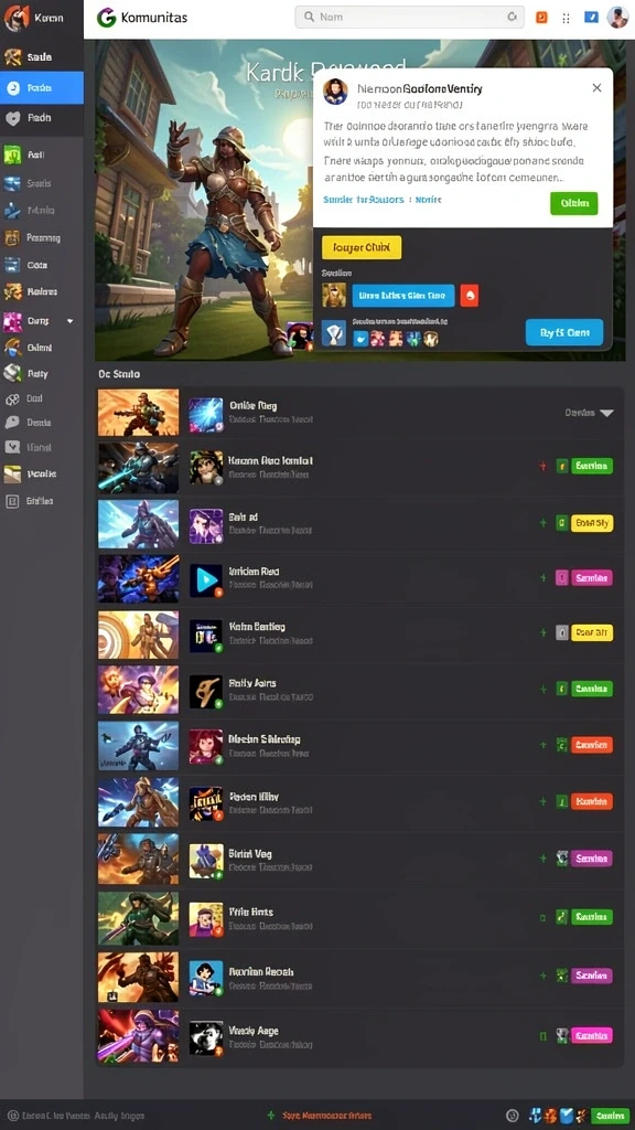 Gameplay seru yang menantang dengan berbagai level.