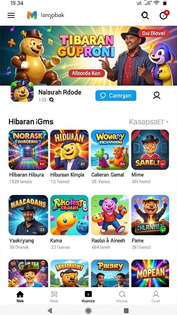 Fitur live draw memberikan pengalaman bermain nyata.