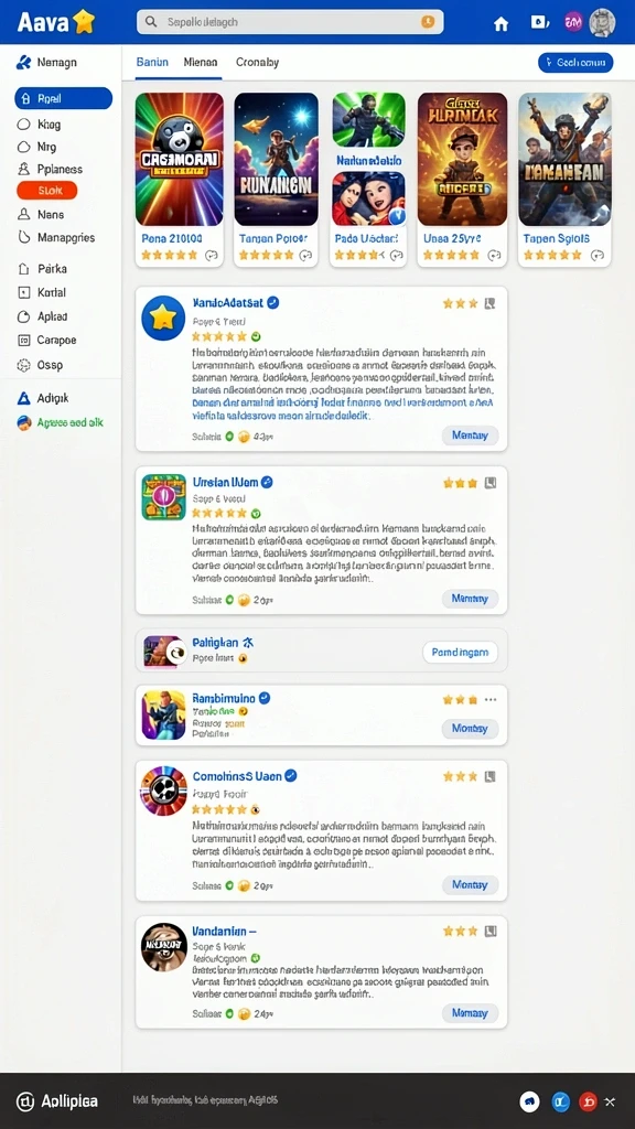 Cuplikan aksi dari pertarungan yang seru dalam game.