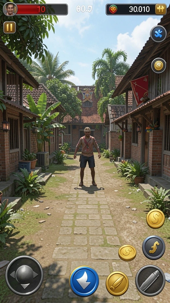 Tangkapan layar memperlihatkan mode multiplayer yang penuh aksi.