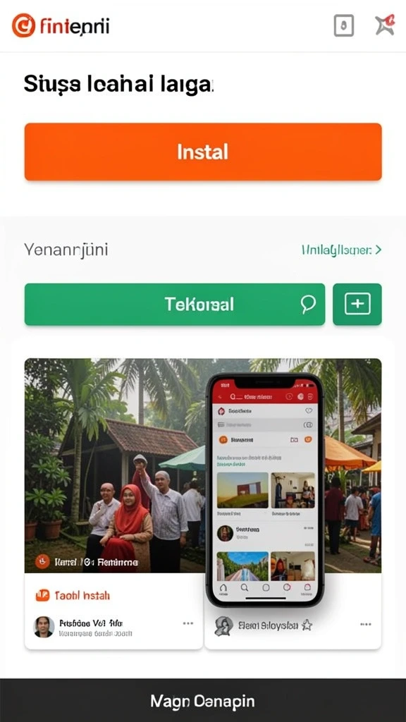 Tampilan antarmuka yang menarik dan mudah digunakan.