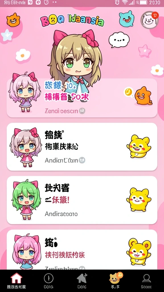 Tangkapan layar menunjukkan petualangan seru dalam game.