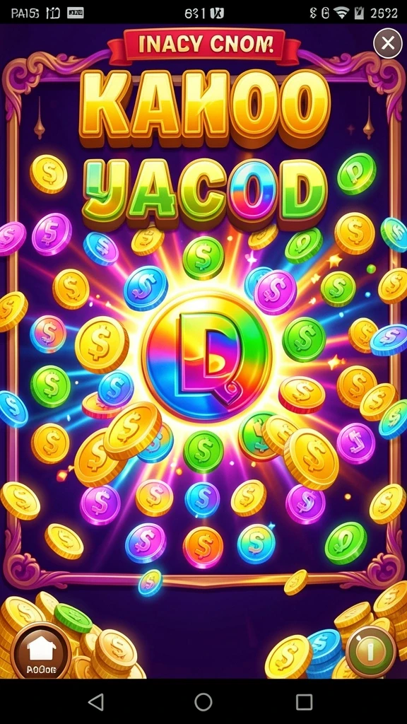 Tampilan awal game yang menarik dan penuh warna.