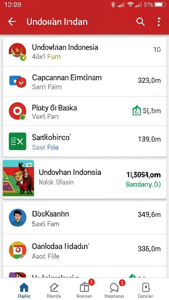 Karakter dengan kemampuan unik untuk dipilih.