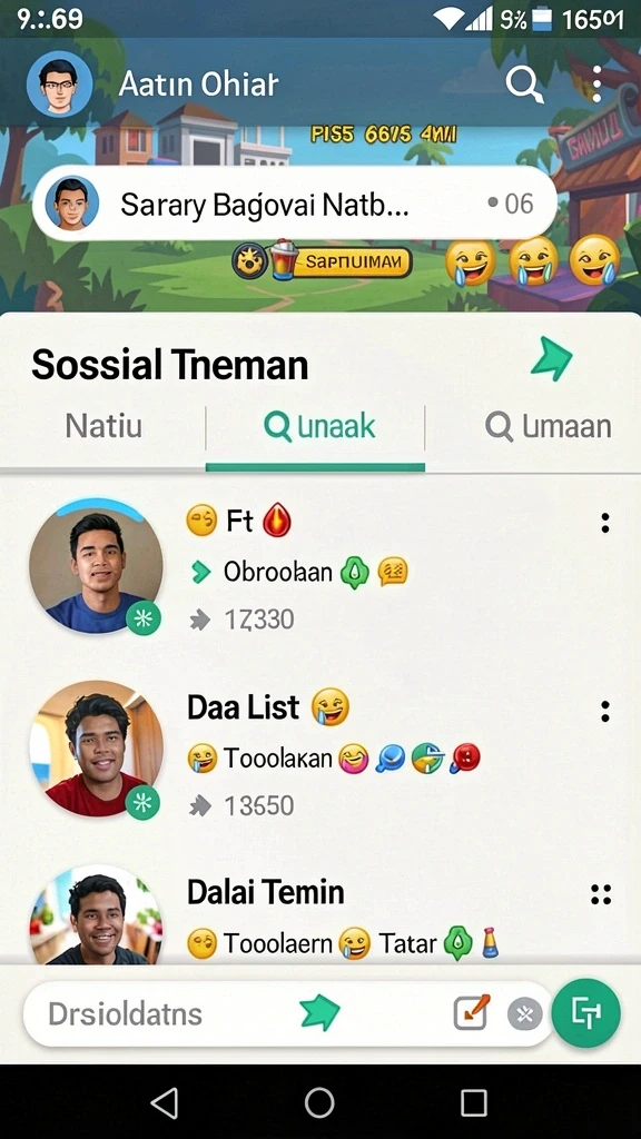 Tampilan antarmuka yang menarik dan mudah digunakan.