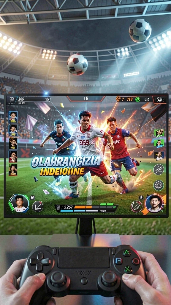 Screenshot menunjukkan grafis menawan dan karakter unik.