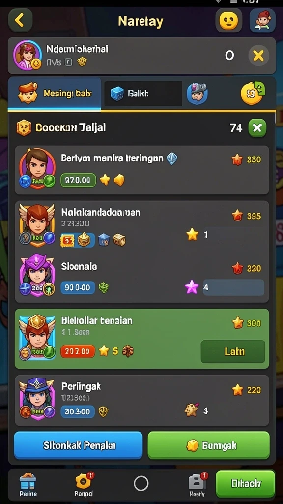 Tampilan antarmuka yang ramah pengguna.