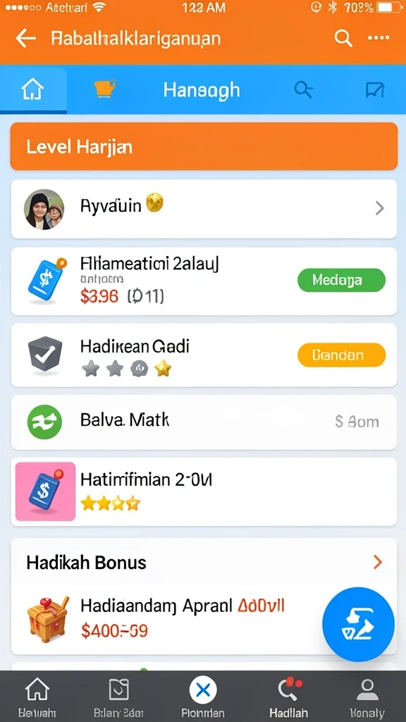 Fitur sosial untuk terhubung dengan teman-teman.