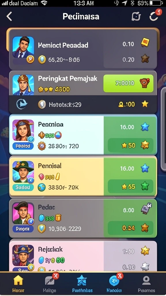 Pemandangan lokasi SPBU yang menawan dan detail.