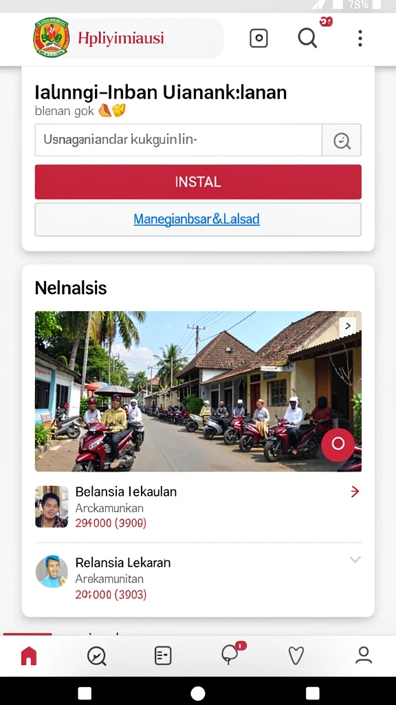 Tampilan menarik dari level pertama game.