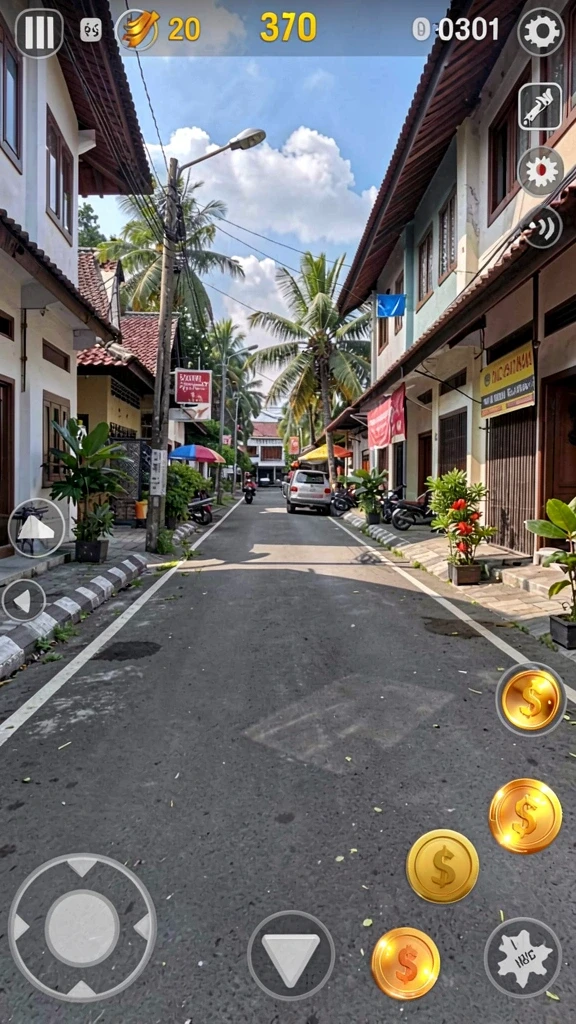 Berbagai mode permainan yang tersedia untuk diakses.