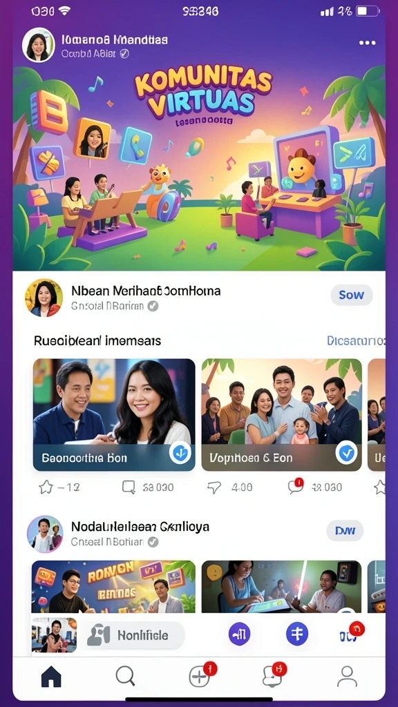 Fitur leaderboard untuk kompetisi global.