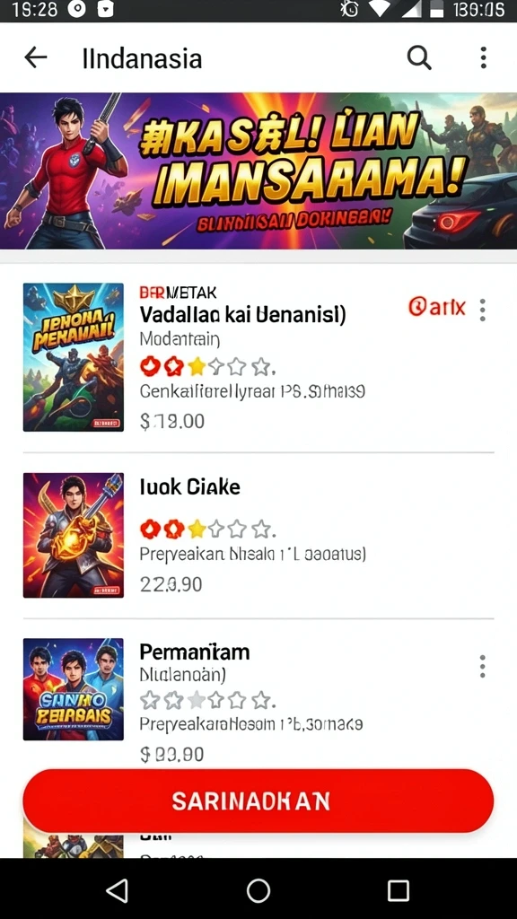 Tangkapan layar dari mode multiplayer yang seru.