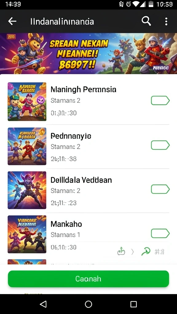 Grafis yang memukau dalam setiap pertarungan.