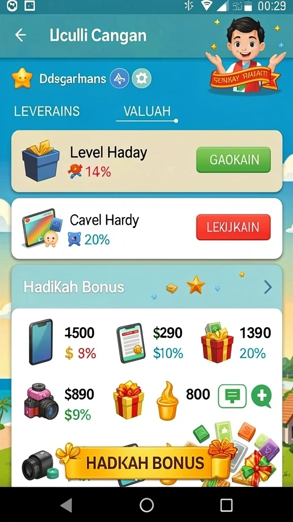 Menjelajahi dunia virtual yang penuh petualangan.