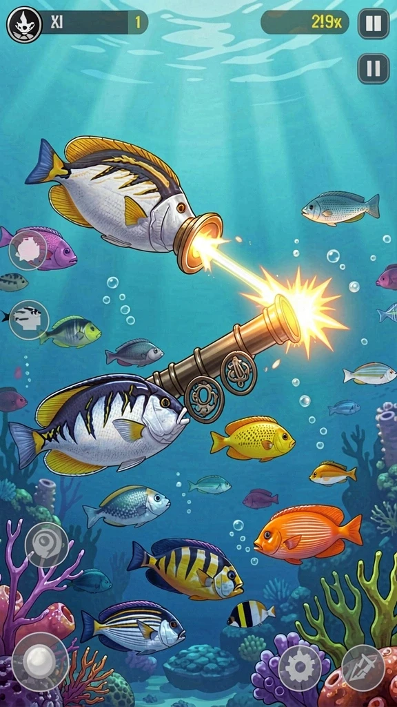Berinteraksi dengan pemain lain dalam gameplay sosial.